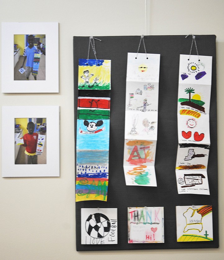 Art from Kenya and photos of Nyumbani artists