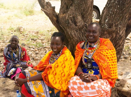 Massai women of the PCDA craft group