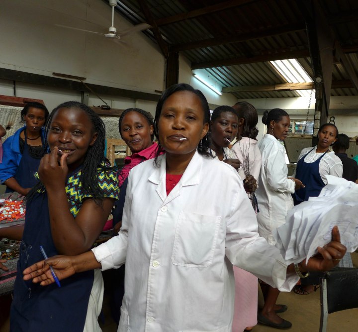 Kazuri Bead factory workers