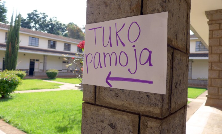 Directing the way to the work shop