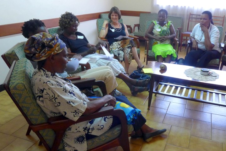 Lilian and me in the personal well being session