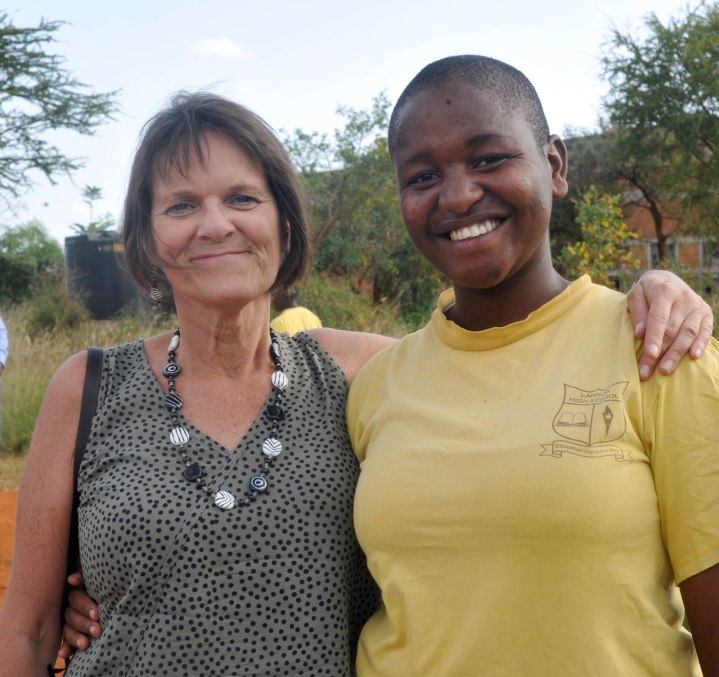 Caroline, the student my family sponsors