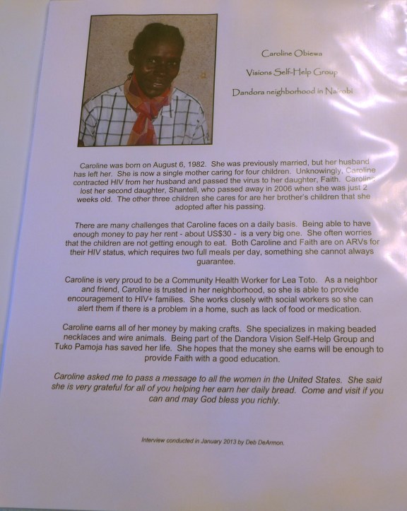 A bio and photo for each woman