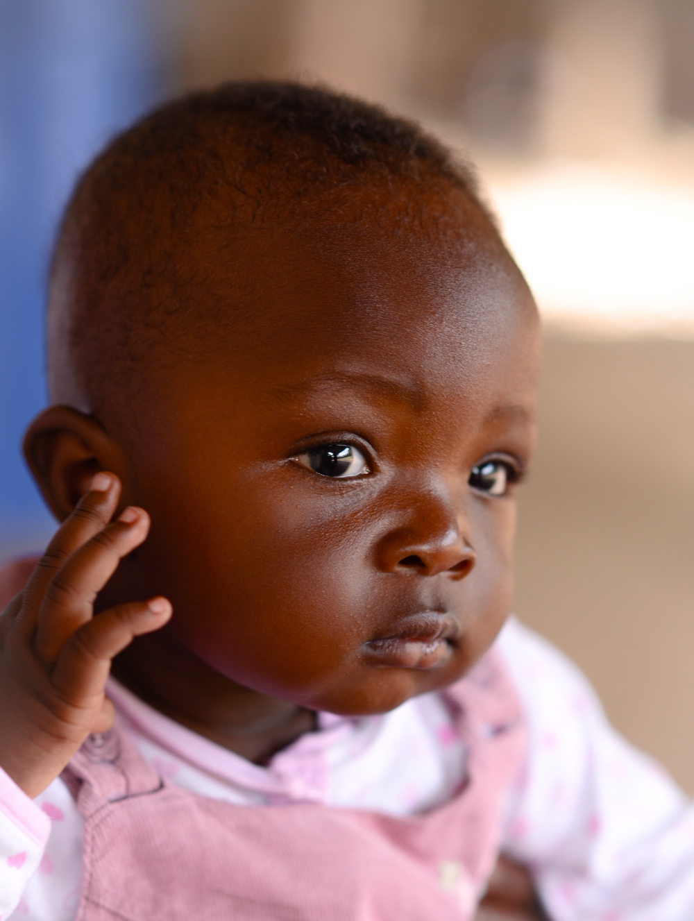 Beautiful baby of Kibera Paper Momma