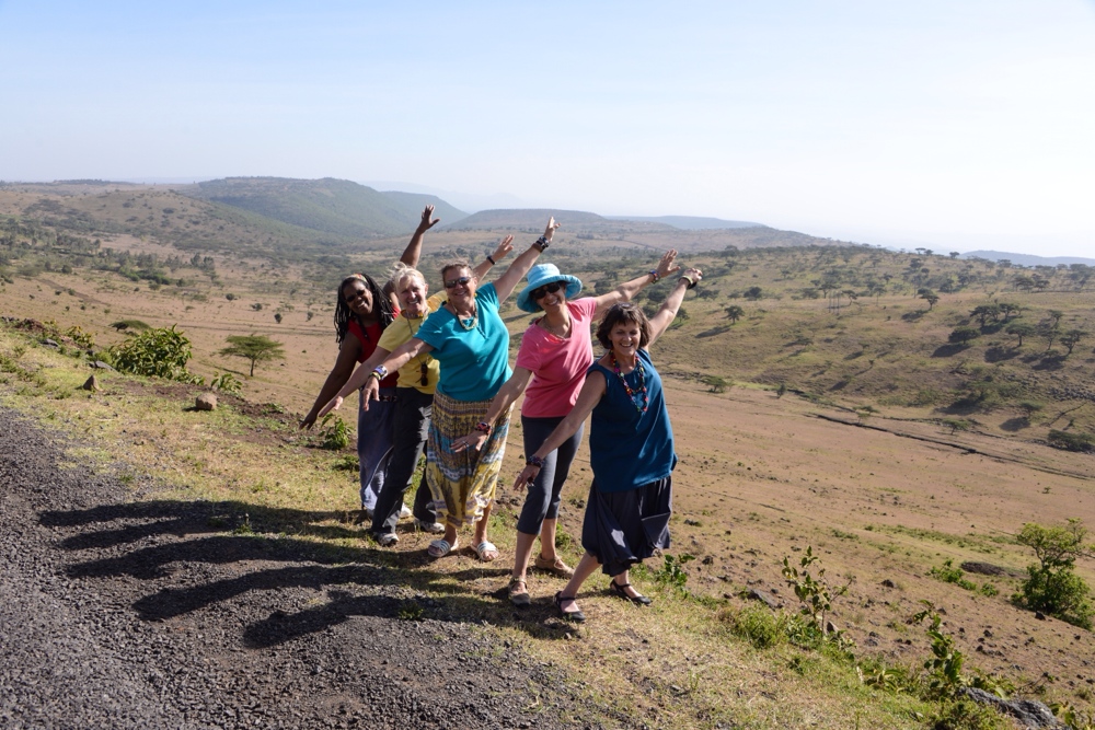 Flying over the Great Rift Valley