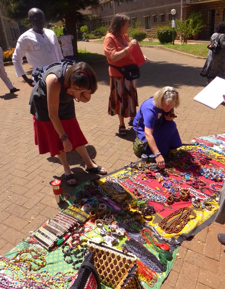 Karen and I doing a little more shopping