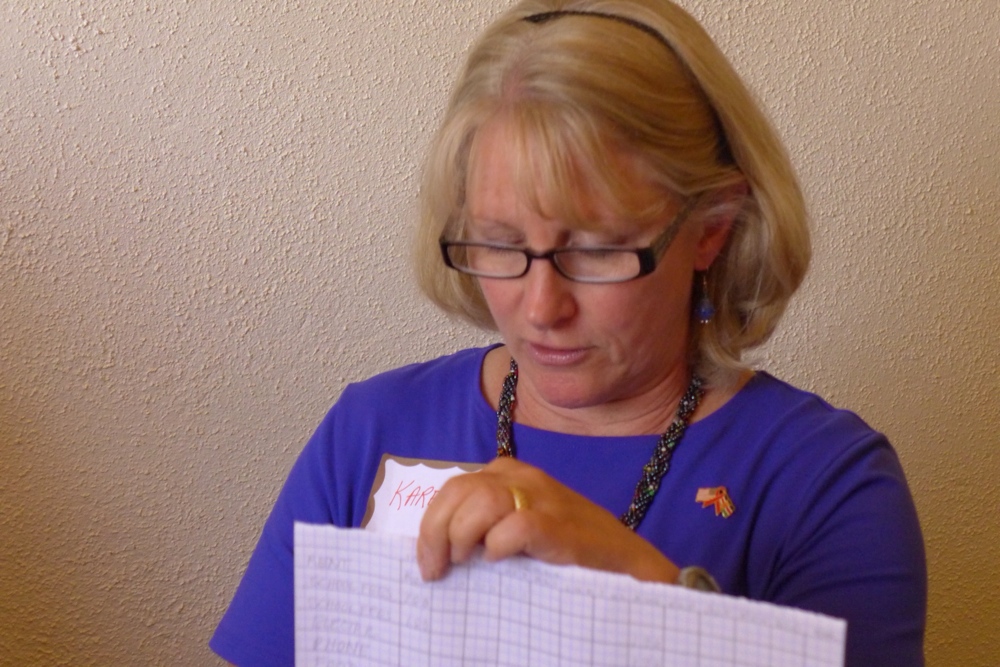 Karen in the finance session