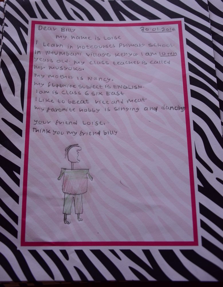 Letter from NV child