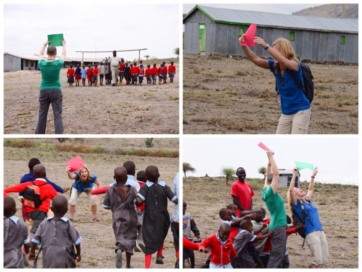 Red light, green light!