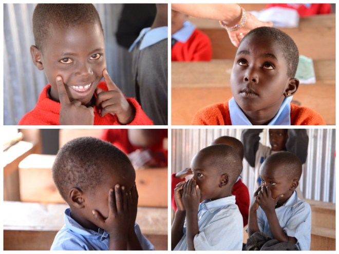 Maasai children of PCDA