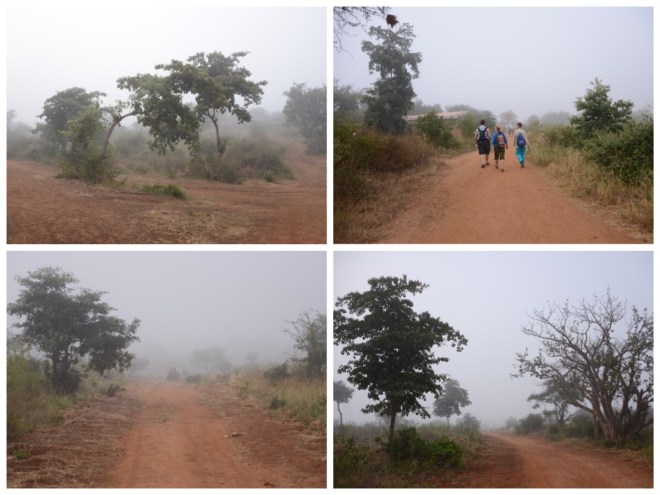 The Village on a foggy morning